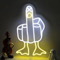 Funny Duck Neon Sign, Cool LED Neon Light Sign by ASONGLIFE