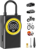Tire Inflator Portable Air Compressor, 150 PSI Cordless Air Pump by FLYKID