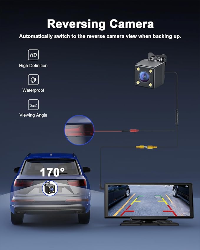 8.1'' Wireless Apple Carplay Screen - Image 4
