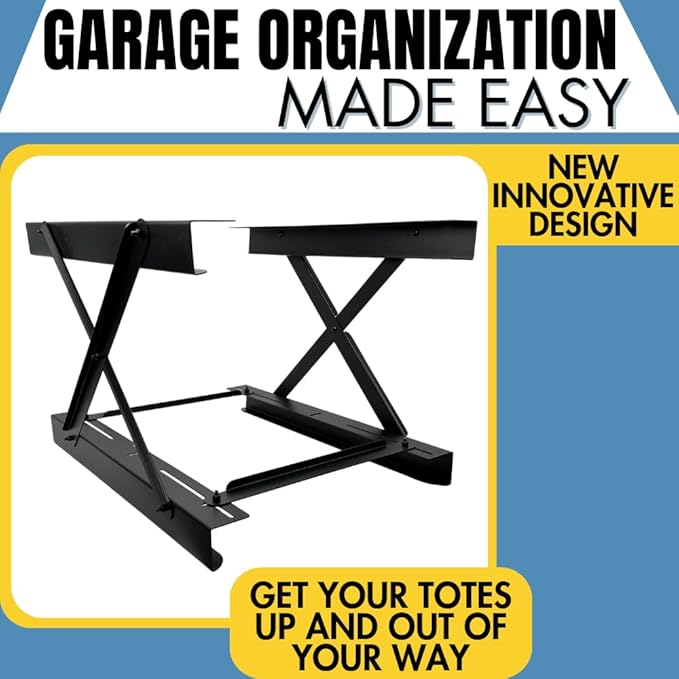 Koova Dual Rail Heavy Duty Overhead Garage Storage System - Image 5
