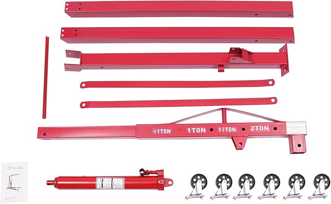 LOYALHEARTDY 1 Ton Hydraulic Engine Hoist, Folding Engine Lift - Image 7