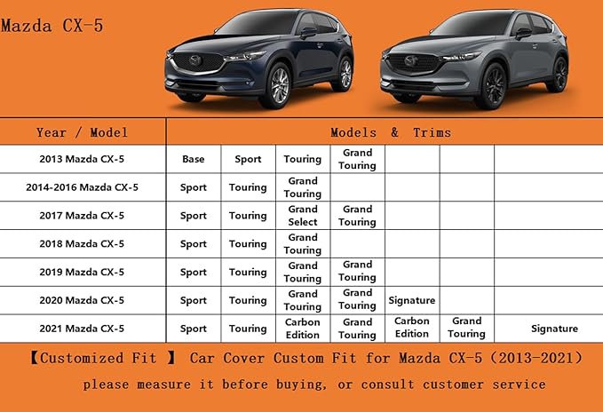 Kayme 7 Layers SUV Car Cover Custom Fit - Image 6