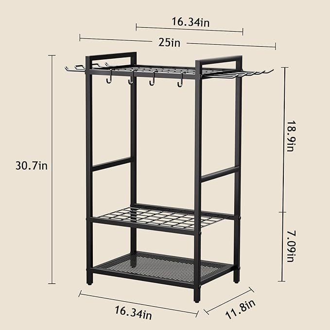 Garden Garage Tool Organizer - Image 2