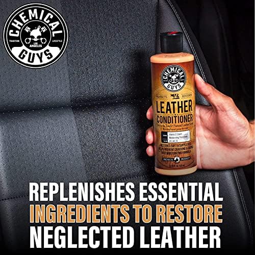 Chemical Guys, Leather Cleaner, Conditioner & Total Interior Bundle, 16 oz