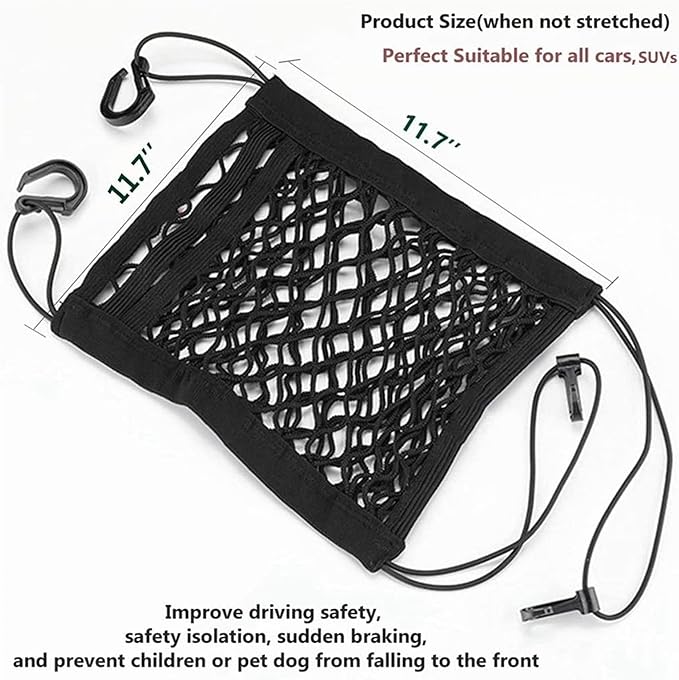 DYKESON Pet Barrier Dog Car Net Barrier - Image 7
