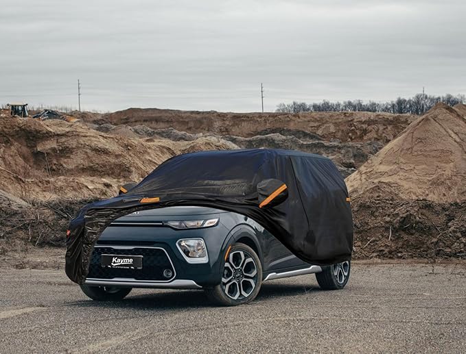 Kayme 7 Layers SUV Car Cover Custom Fit - Image 7