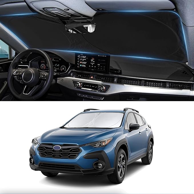 Custom Fit 2025 2026 Crosstrek Wagon Sunshade by INSAUTO