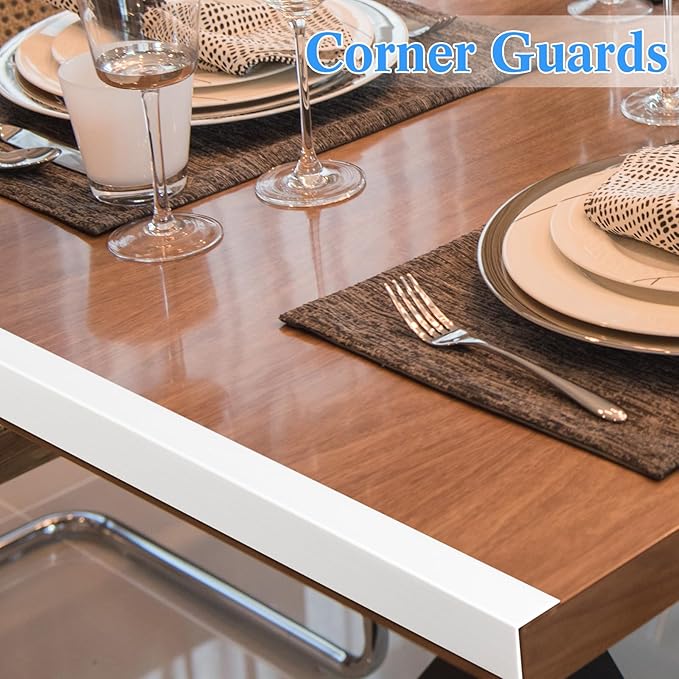 Sasylvia 20 Pcs Wall Corner Protector Guards, 3/4 x 48 Inches Self Adhesive - Image 4