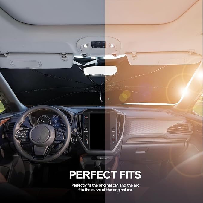 2019-2024 Upgraded for Subaru Forester Sunshade, Portable Foldable Sunshade - Image 2