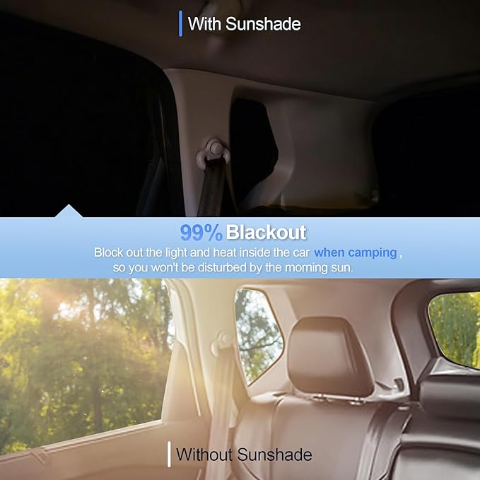 6pcs Car Window Shades for Honda Accord 2013-2017 Accessories, Windshield Side - Image 4