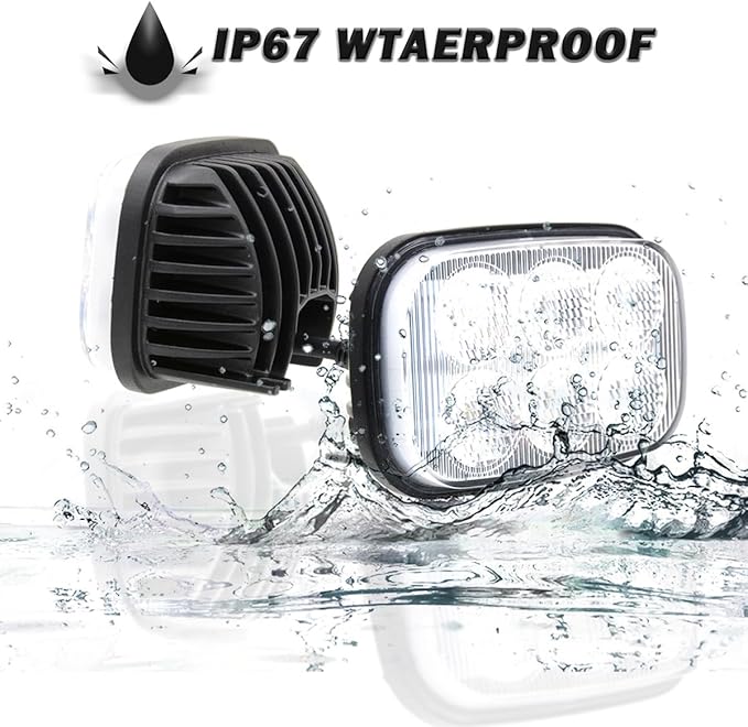 LED Work Light Flood Beam Compatible - Image 4