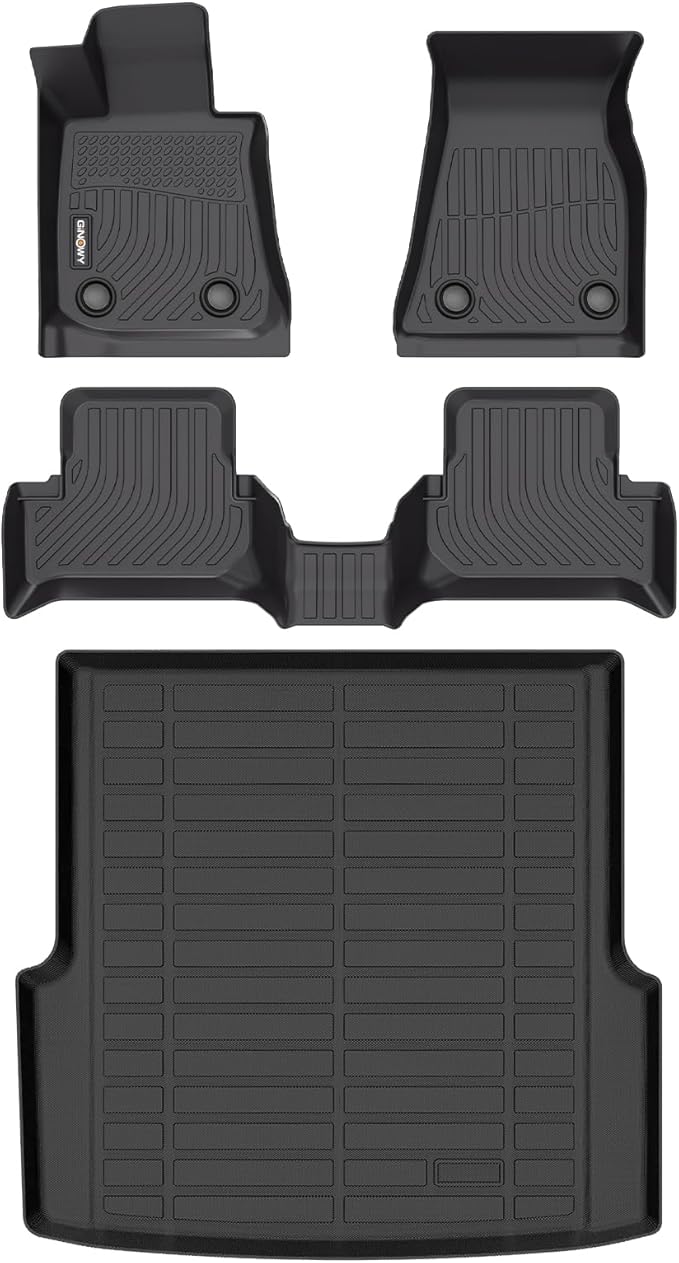 GINOWY-Floor Mats with Cargo Liner Full Set Custom by GINOWY