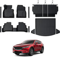 Floor Mats Set for Mazda CX-5 2017-2024 2025 Accessories, Full Coverage All by GALVAGNITE