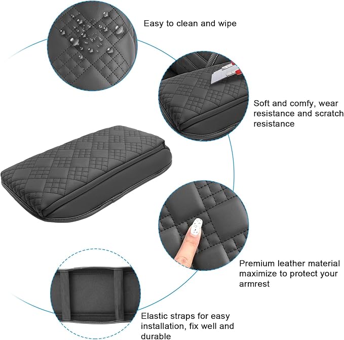 SXCY for 2025 Mitsubishi Outlander Sport Armrest Cover Pad for 2025 Mitsubishi - Image 5