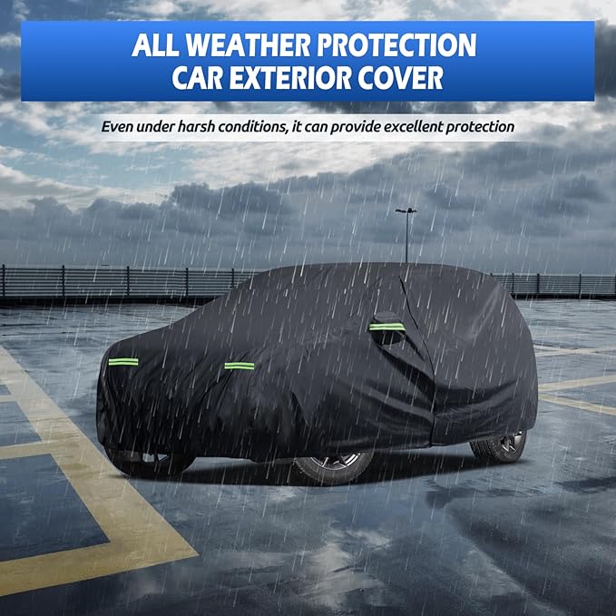 Car Cover Custom Fit for Jeep Grand Cherokee 2000-2025, Migaven Waterproof Full - Image 6