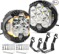 LIGBT 2PCS 5 Inch Round LED Offroad Light by LIGBT