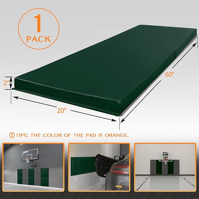 PROGOAL 2"/4" Thick Foam Protection Wall Pad，Gym Basketball-Court - Image 2