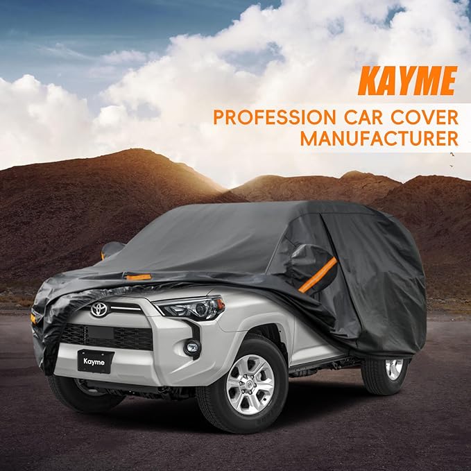 Kayme 7 Layers SUV Car Cover Custom Fit - Image 7