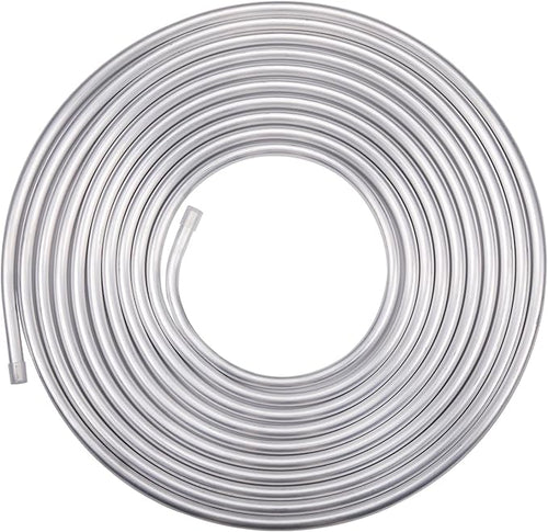 1/2" OD Aluminum Hard Fuel Line Hardline Tube Tubing Coil 16 Feet Roll by Podavelle