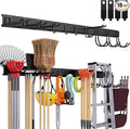 Tool Storage Rack Wall Mount, 64 Inch Adjustable Garden Tool Organizer by Gatsowm