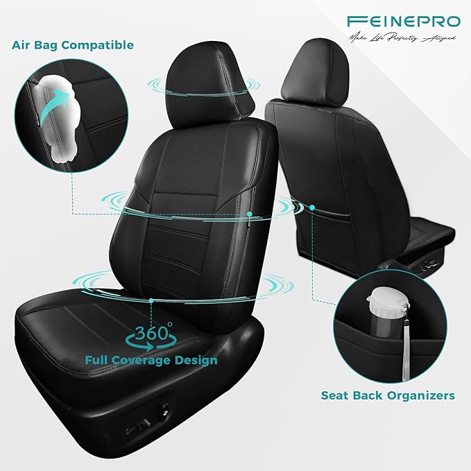 for Toyota Camry Seat Covers SE XSE SE Sport 2012 2013 2014 2015 2016 2017 - Image 3