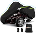 for Can-Am Spyder RT Full Cover 2010-2019, 420D Heavy Duty Waterproof Cover by BIGACOVER