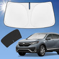 for Honda CR-V CRV 2017-2022 Sun Shade Sunshade Windshield Cover, 4-Layer Front by ZOIBVCARSUNSHADE