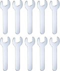 HARFINGTON 10pcs Small Wrench Open End Wrench 14x87x2mm Metric U-Shaped Single by HARFINGTON