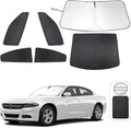 TINGLU Window Shades for Dodge Charger 2011-2023 Accessories Car Side Full by TINGLU
