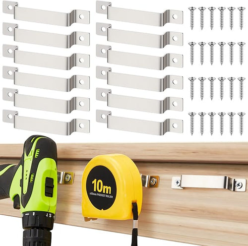 12 Pcs Tape Measure Clip Tape Measure Holder Bench Belt Universal Tool by Funrous