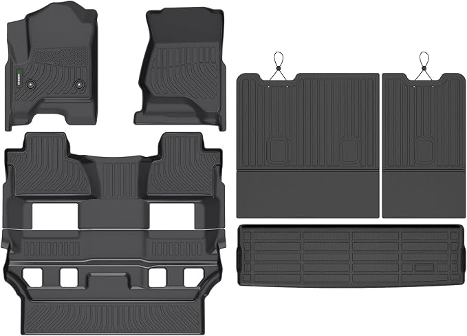 ANBINGO®Floor Mats Fit for Chevy Tahoe/GMC Yukon 2015-2020&Cargo by ANBINGO