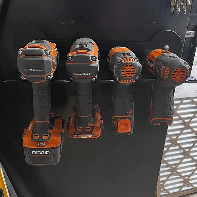 MUTUACTOR Power Tool Organizers and Storage Garage Drill Drivers Shelves - Image 7