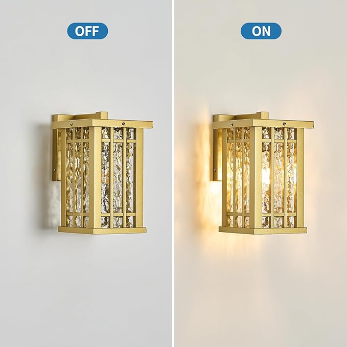 Outdoor Wall Light E26 Base Metal Frame - Image 4