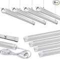 8Pack 8FT LED Shop Light Garage Light, 100W 6000K White Light 15000LM Super by Skymoatled
