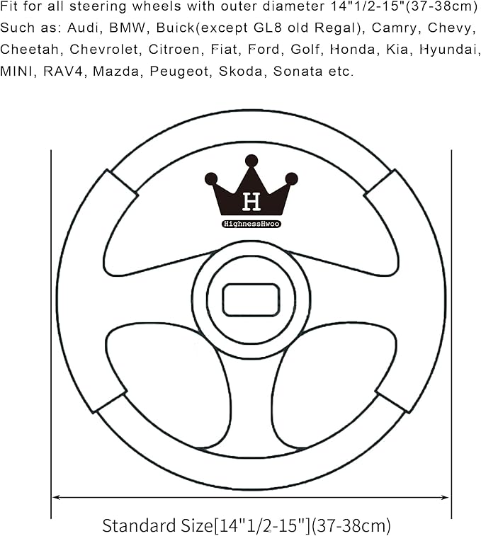 Luxury Fluffy Winter Car Steering Wheel Cover - Image 7