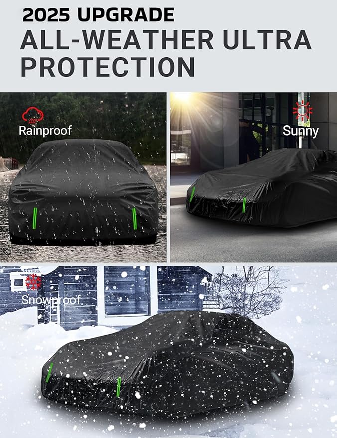 Proadsy 2025 Upgrade Car Cover for Porsche 911 Carrera 1998-2024 2025, - Image 3