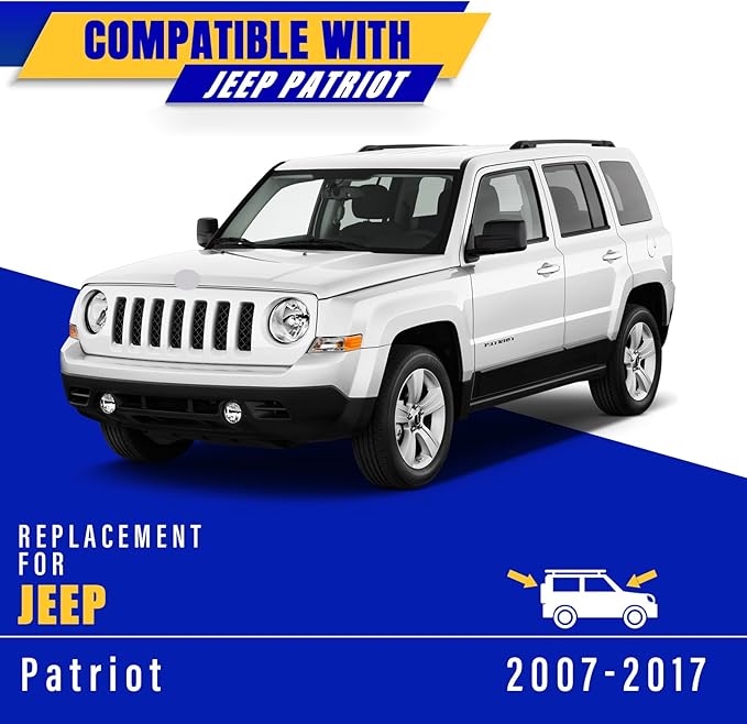 3 wipers Replacement for 2007-2017 Jeep Patriot, Windshield Wiper Blades - Image 5