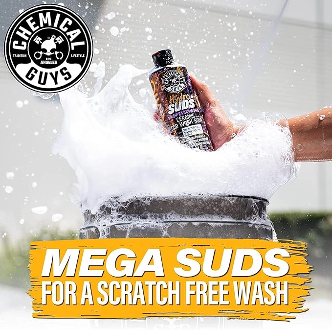 Chemical Guys CWS2121602 HydroSuds Ceramic SiO2 Shine High Foaming Car Wash Soap - Image 7