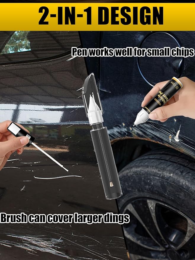 Obsidian Black Metallic Touch Up Paint Compatible - Image 5