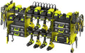 CCCEI Green Large Tools Organizer Wall Mount Charging Station, 39 Inch Long by CCCEI