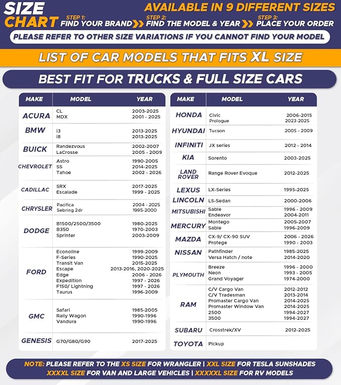 EcoNour Truck Windshield Sun Shade - Image 3