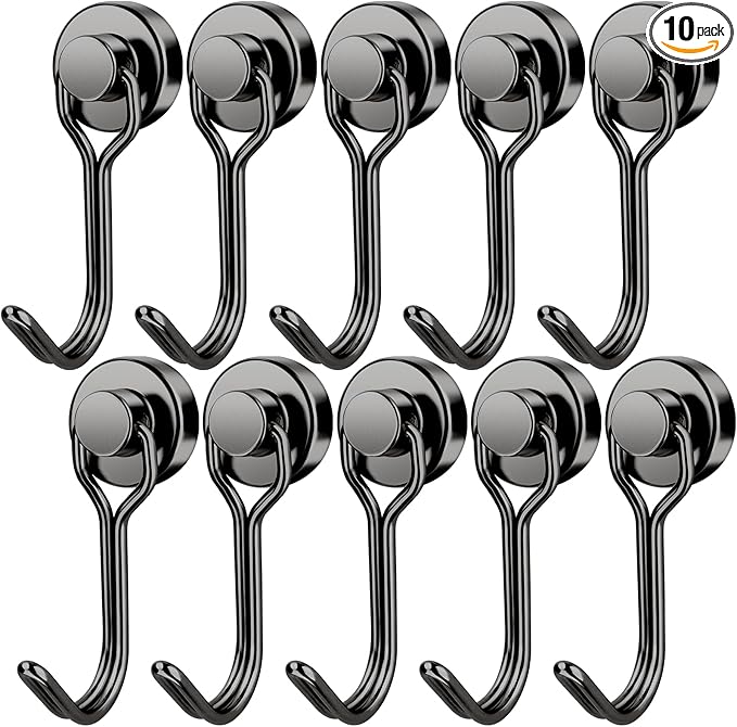 FINDMAG Magnetic Hooks, 30lbs+ Strong Magnetic Hooks Heavy Duty 2025 Criuse by FINDMAG
