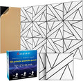 8 Pack 2-Layer Large Soundproof Wall Panels, 15.7 x 15.7 x 0.43 in Sound Proof by Staytunedforournewproduct