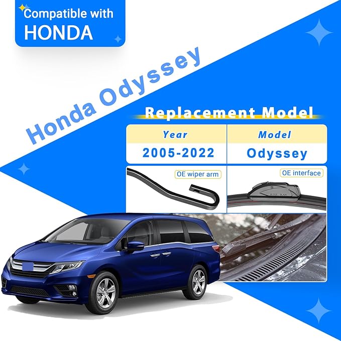 Windshield Wiper Blade Set Replacement - Image 2
