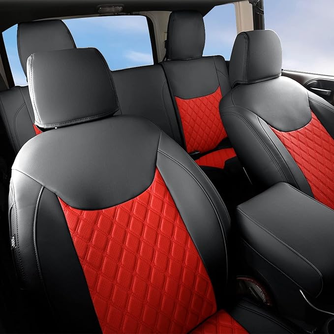 GIANT PANDA Customized Full Set Car Seat Covers - Image 9