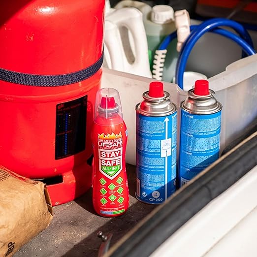 LifeSafe Technologies StaySafe All-in-1 Portable Fire Extinguishing Spray | - Image 8