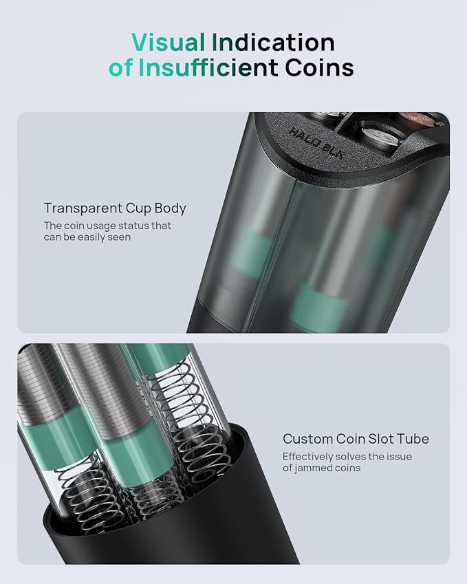 HALOBLK Large Capacity Coin Holder - Image 5