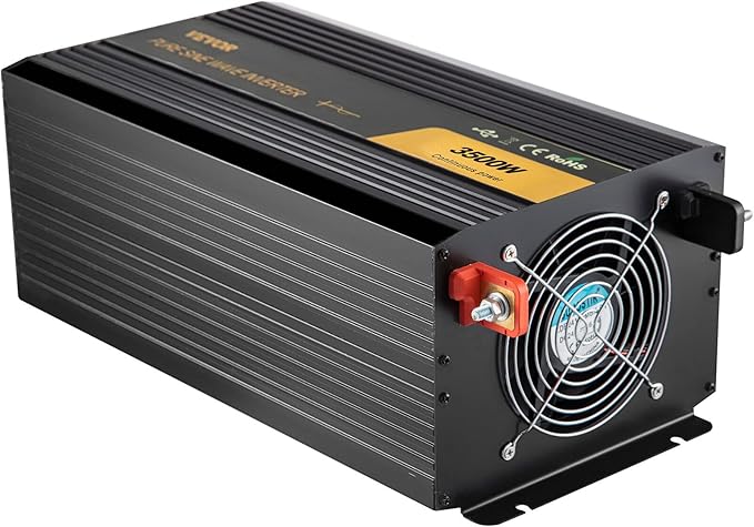VEVOR Pure Sine Wave Inverter 3500 Watt Power Inverter, DC 12V to AC 120V Car - Image 10