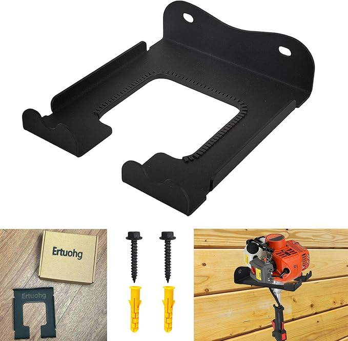Garage Organizer Trimmer Rack, Heavy Duty Steel Weeder Eater Hanger, Wall by Ertuohg