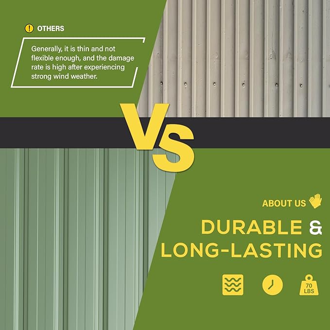 AECOJOY 5' x 3' Outdoor Storage Shed, Small 3x5 Metal Sheds & Outdoor Storage - Image 5